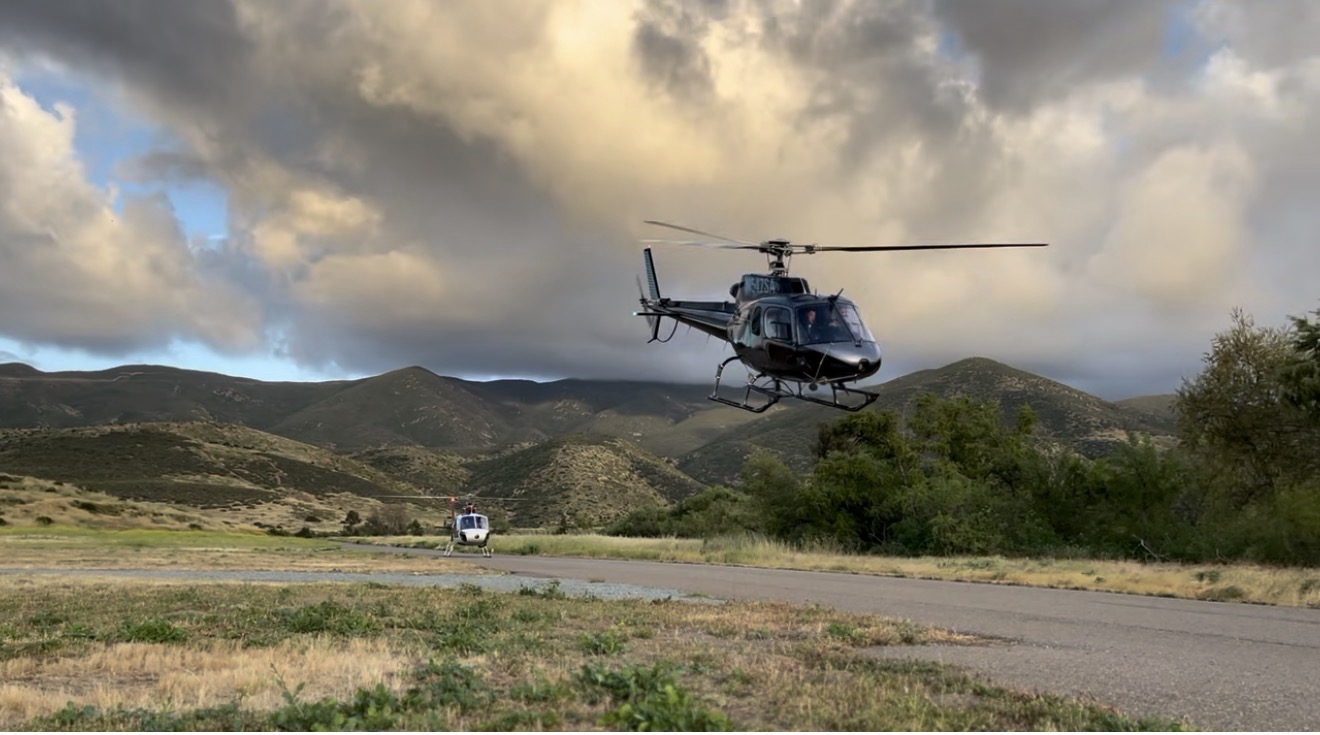 Helicopter secure mobility